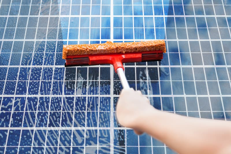Protect Your Solar Panels With Routine Cleaning