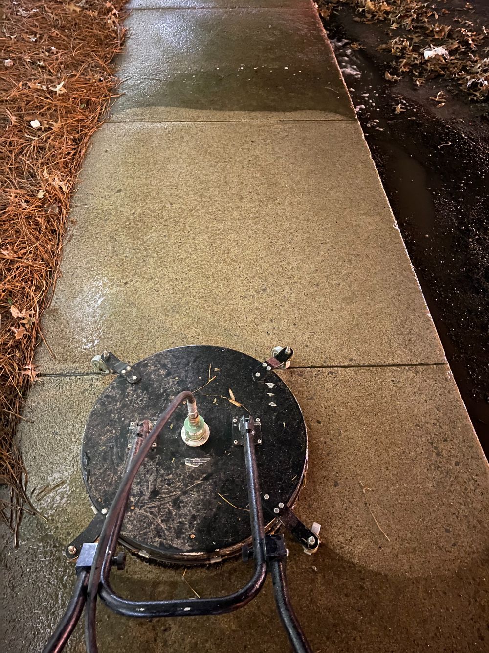 Concrete cleaning in Brentwood, TN